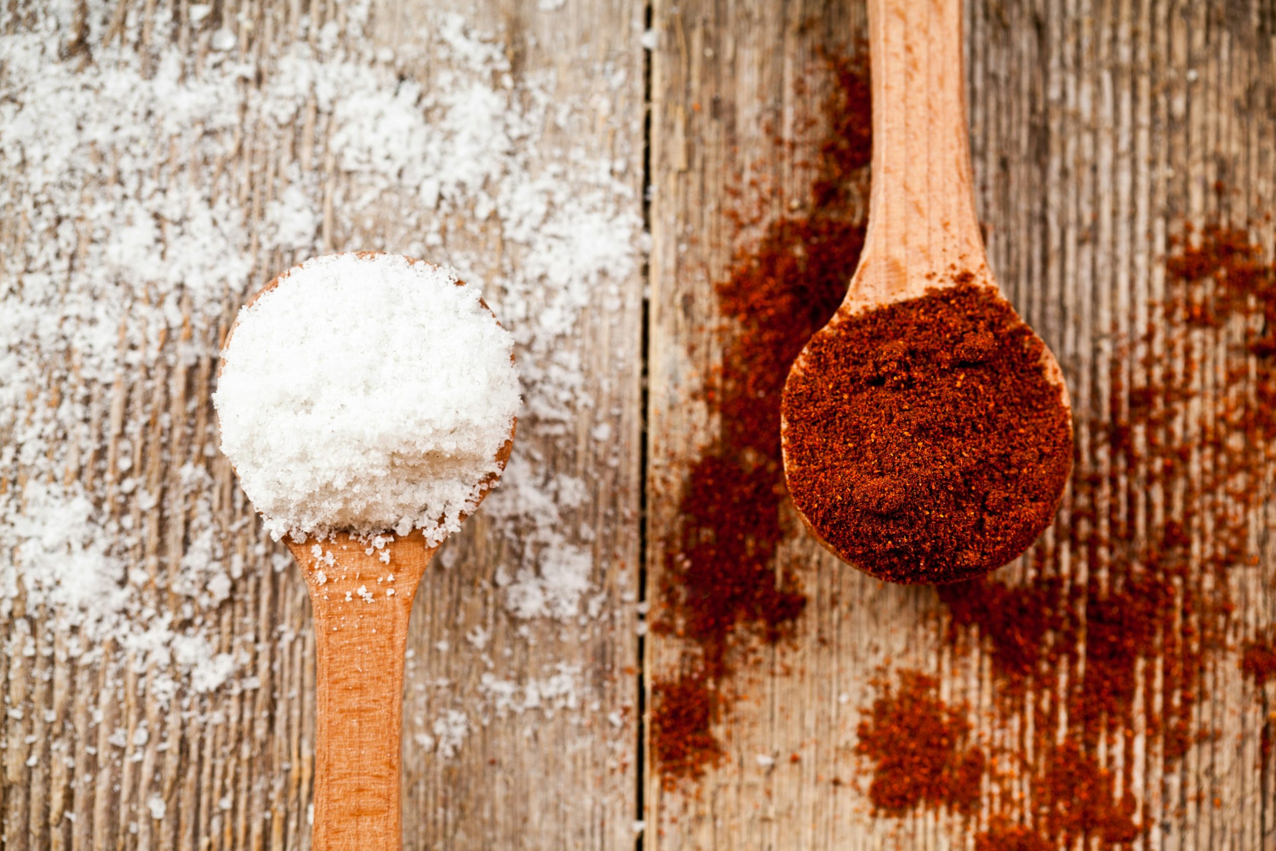 Side-by-side comparison of organic versus conventional makeup ingredients