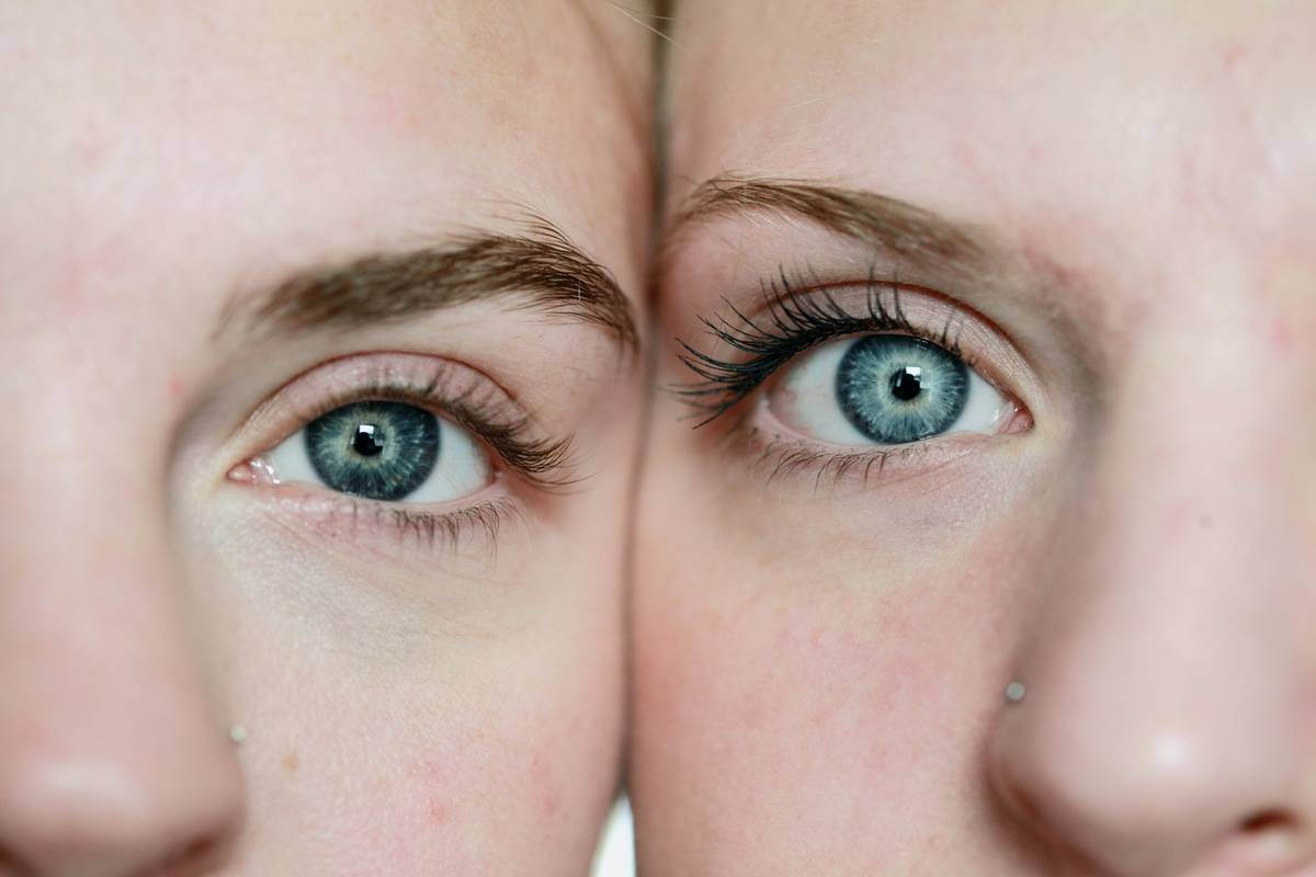 Before and after images showing improved makeup results with clean brushes